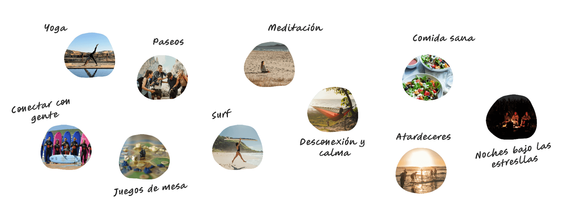 Collage de actividades de Cantabria Start